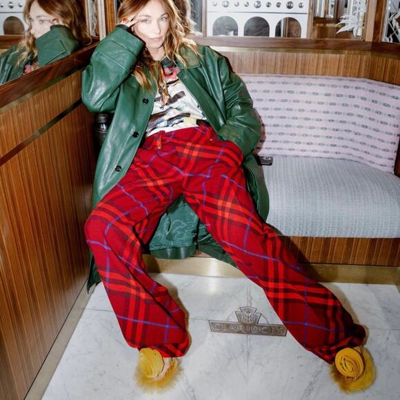 NIB BURBERRY $1190 Size 37 Yellow Step Rose Heeled Sandals Blogger's Fav - Picture 5 of 14